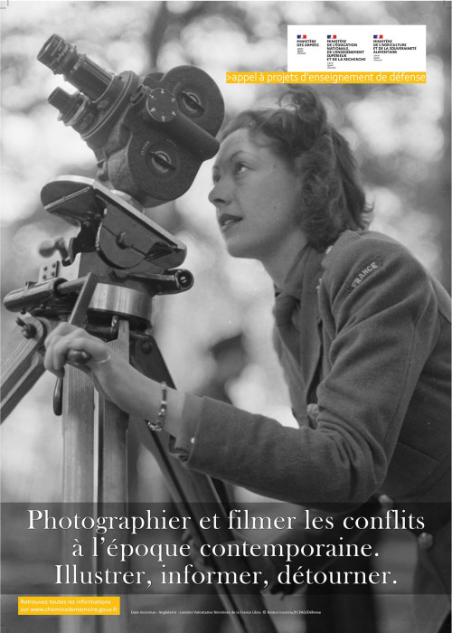 affiche photographier et filmer