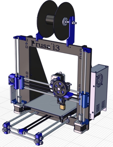 Lit chauffant en aluminium pour imprimante 3D RepRap i3 Anet