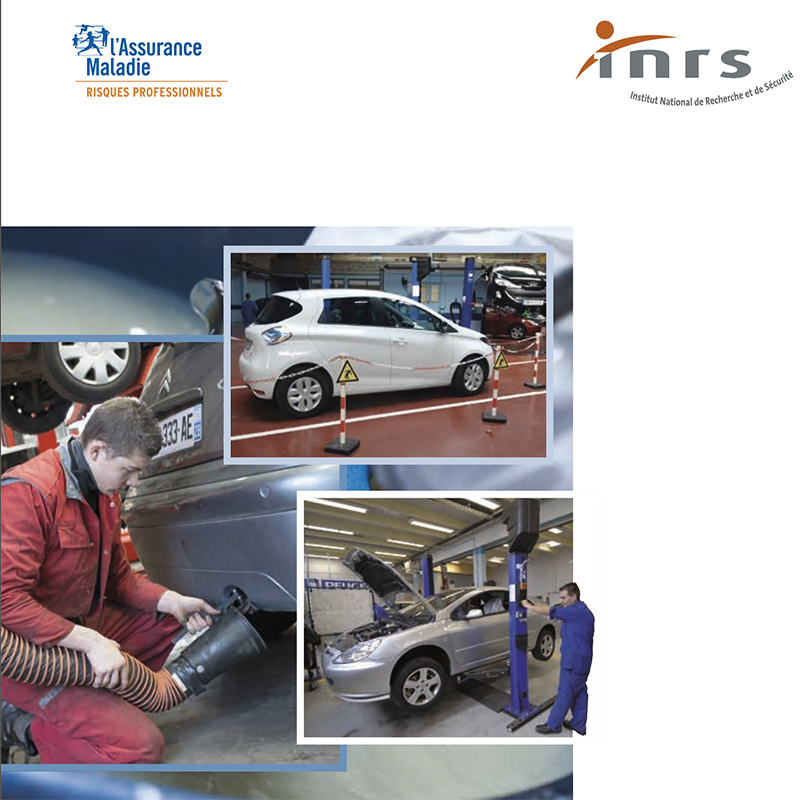 Opérations d'entretien et de remplacement des pneumatiques - Brochure - INRS