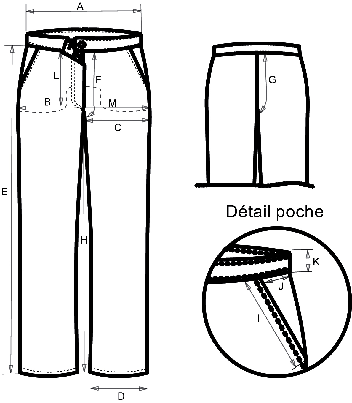 grue banal modérément dossier technique d un pantalon gallon une fois que  plus haut