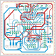 Circuit Imprimé de la carte d'intégration du microcontrôleur STM32G431KB