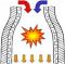 Schématisation de la chambre de combustion du motuer d'Ariane 5