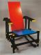 Le fauteuil rouge et bleu - Gerrit Rietveld