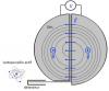 Schéma de principe de fonctionnement d’un cyclotron