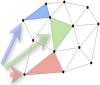 Triangles à 3 noeuds obtenus par transformations affines