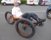 Prototype de tricycle avec pneu passe-partout et fortement amortisseur